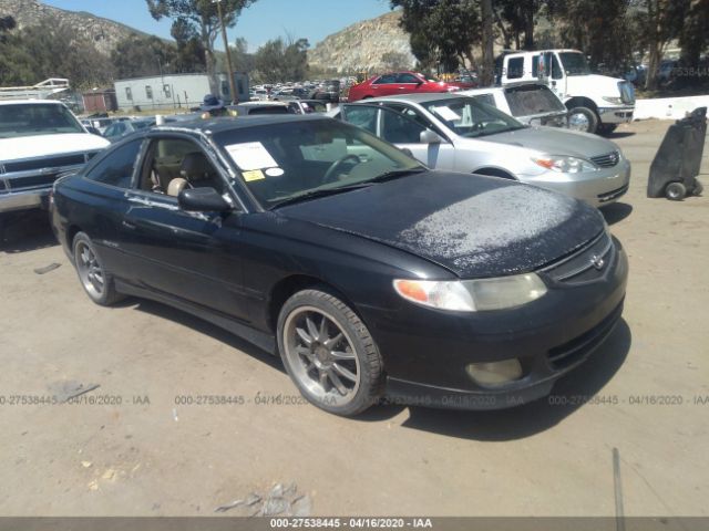 2T1CF28P71C504948 - 2001 TOYOTA CAMRY SOLARA SE/SLE Black photo 1