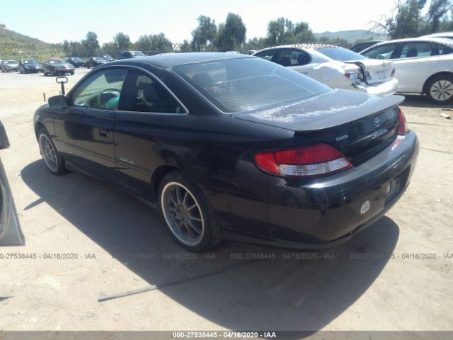2T1CF28P71C504948 - 2001 TOYOTA CAMRY SOLARA SE/SLE Black photo 3