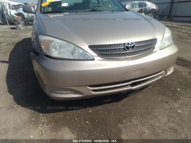 4T1BE32K02U511077 - 2002 TOYOTA CAMRY LE/XLE/SE Tan photo 6