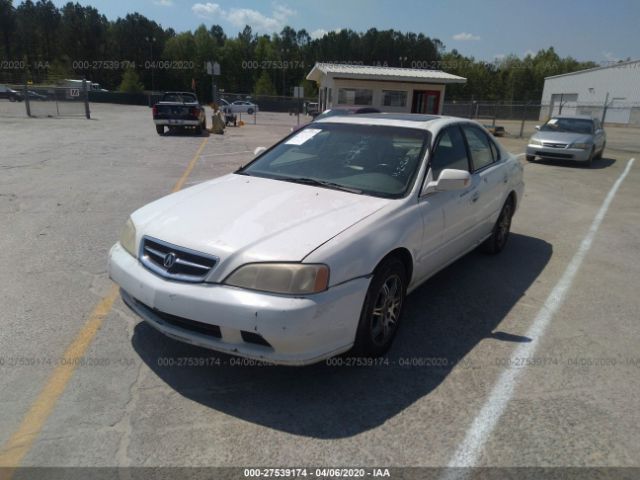 19UUA564XXA009283 - 1999 ACURA 3.2TL  White photo 2