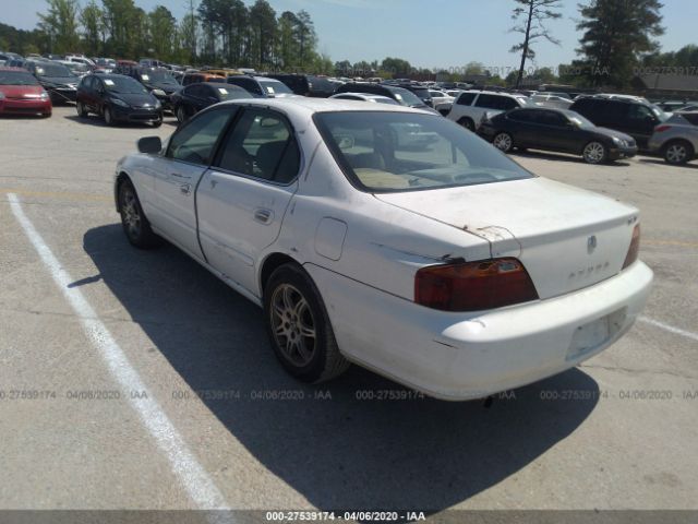 19UUA564XXA009283 - 1999 ACURA 3.2TL  White photo 3