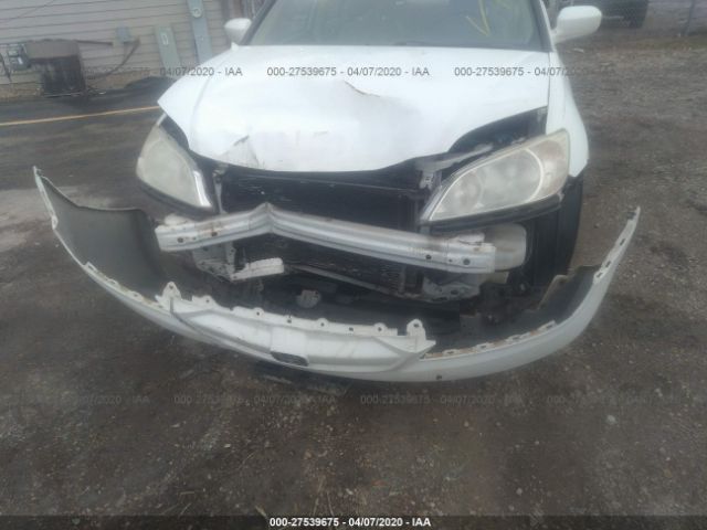 JHMES95615S023895 - 2005 HONDA CIVIC HYBRID White photo 6