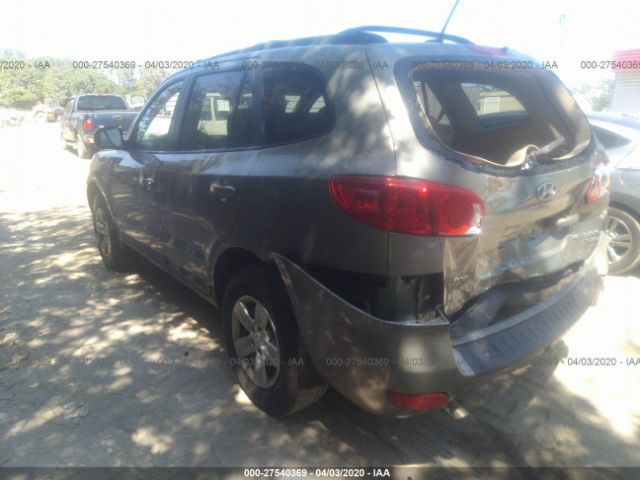 5NMSG73D29H308389 - 2009 HYUNDAI SANTA FE GLS Green photo 3