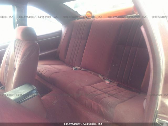 1FAPP6041LH113953 - 1990 FORD THUNDERBIRD  Burgundy photo 8