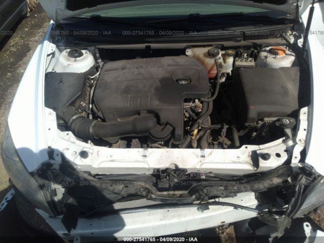 1G1ZC5E1XBF217934 - 2011 CHEVROLET MALIBU 1LT 白色 照片 10