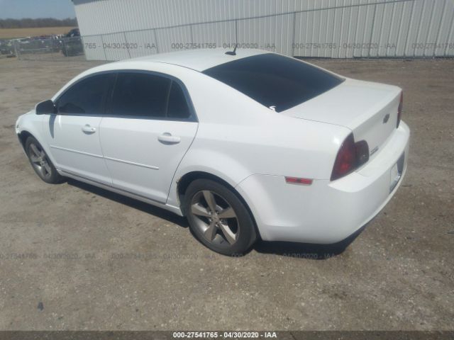 1G1ZC5E1XBF217934 - 2011 CHEVROLET MALIBU 1LT 白色 照片 3