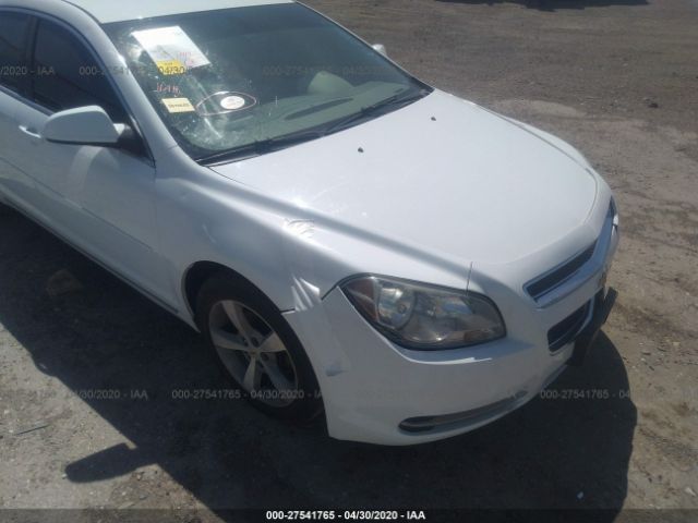 1G1ZC5E1XBF217934 - 2011 CHEVROLET MALIBU 1LT 白色 照片 6