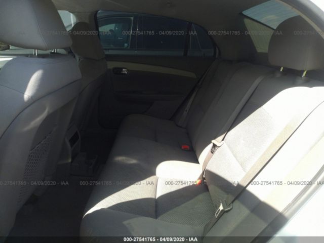 1G1ZC5E1XBF217934 - 2011 CHEVROLET MALIBU 1LT 白色 照片 8