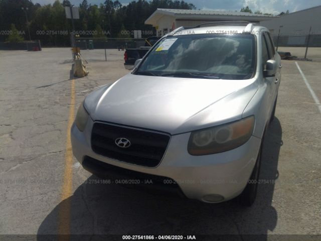 5NMSH13E67H085886 - 2007 HYUNDAI SANTA FE SE/LIMITED Silver photo 6