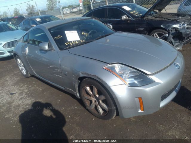 JN1AZ34D24T151003 - 2004 NISSAN 350Z COUPE Silver photo 1