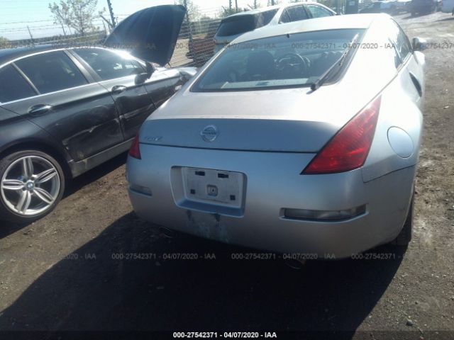 JN1AZ34D24T151003 - 2004 NISSAN 350Z COUPE Silver photo 8