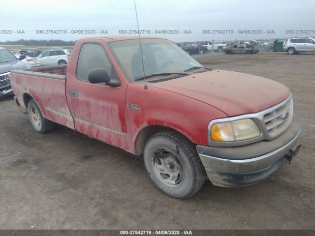 1FTZF1722XNB18695 - 1999 FORD F150  Red photo 1