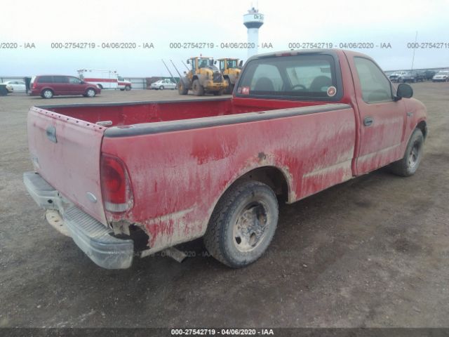 1FTZF1722XNB18695 - 1999 FORD F150  Red photo 4