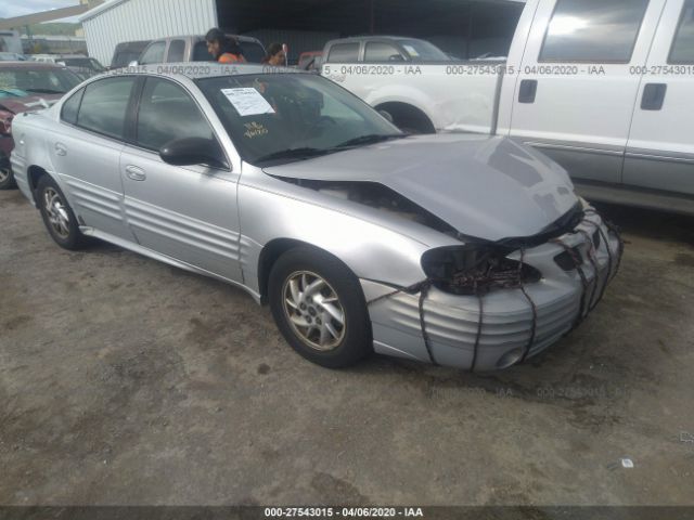 1G2NF52F72C300658 - 2002 PONTIAC GRAND AM SE1 Silver photo 1