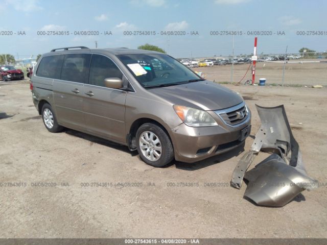 5FNRL38798B047901 - 2008 HONDA ODYSSEY EXL Gold photo 1