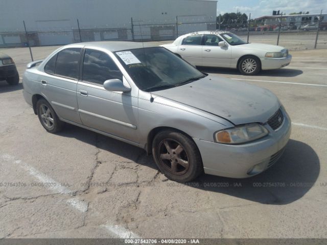 3N1CB51D23L713773 - 2003 NISSAN SENTRA XE/GXE Silver photo 1