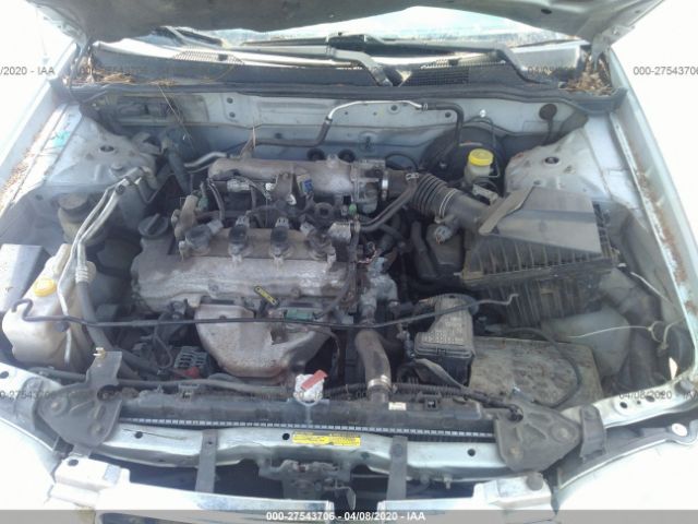 3N1CB51D23L713773 - 2003 NISSAN SENTRA XE/GXE Silver photo 10