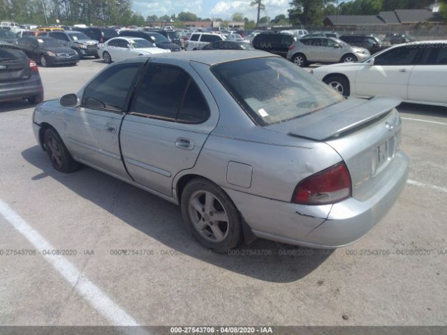 3N1CB51D23L713773 - 2003 NISSAN SENTRA XE/GXE Silver photo 3