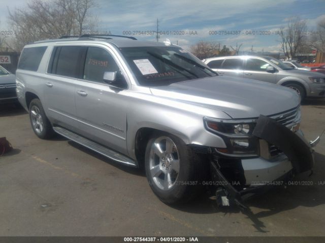 1GNSKJKC8LR216301 - 2020 CHEVROLET SUBURBAN K1500 PREMIER Silver photo 1