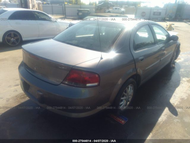 1C3EL56R73N599720 - 2003 CHRYSLER SEBRING LXI Gray photo 4