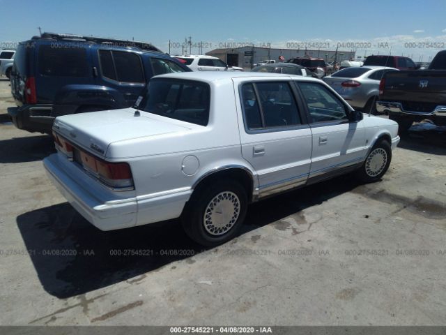 1P3XA5634MF664881 - 1991 PLYMOUTH ACCLAIM LE White photo 4