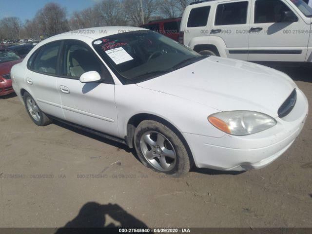 1FAFP55U31G218303 - 2001 FORD TAURUS SES White photo 1