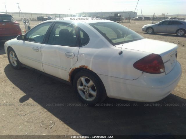 1FAFP55U31G218303 - 2001 FORD TAURUS SES White photo 3