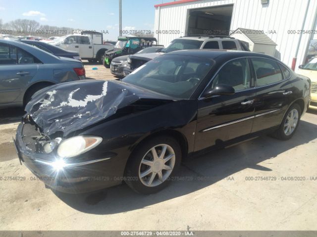 2G4WE587061287388 - 2006 BUICK LACROSSE CXS Black photo 2