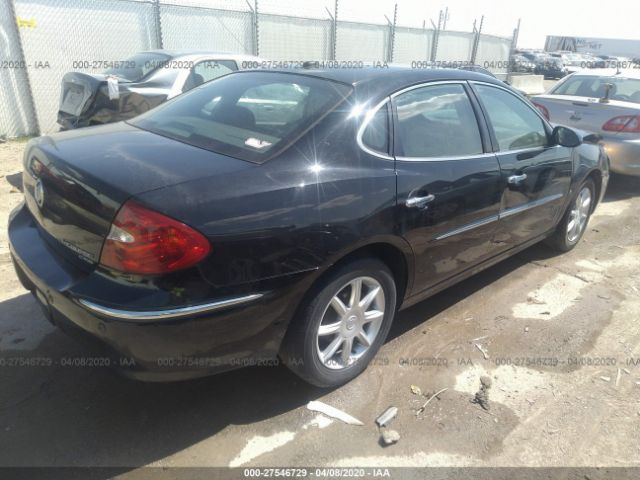 2G4WE587061287388 - 2006 BUICK LACROSSE CXS Black photo 4