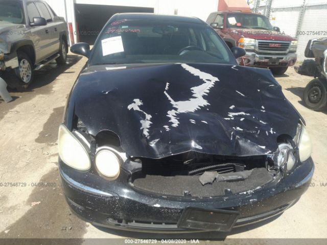 2G4WE587061287388 - 2006 BUICK LACROSSE CXS Black photo 6