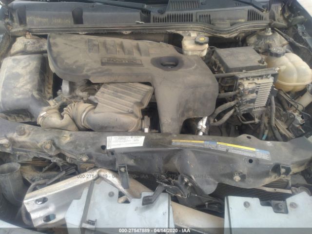 1G8AZ55FX7Z120568 - 2007 SATURN ION LEVEL 2 Gray photo 10