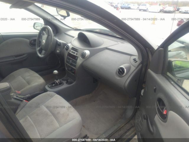 1G8AZ55FX7Z120568 - 2007 SATURN ION LEVEL 2 Gray photo 5