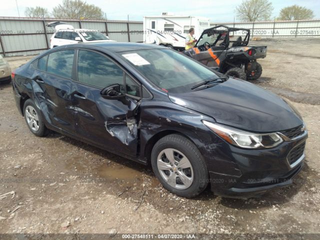 1G1BA5SM9G7230357 - 2016 CHEVROLET CRUZE L Dark Blue photo 1