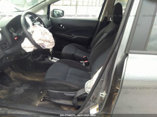 3N1CE2CPXGL410162 - 2016 NISSAN VERSA NOTE S/S PLUS/SV/SL/SR Silver photo 5