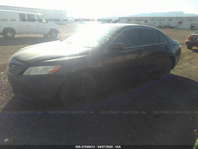 JTNBE46K073093469 - 2007 TOYOTA CAMRY CE/LE/XLE/SE Black photo 2