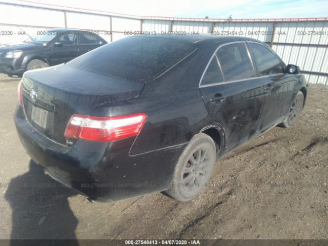 JTNBE46K073093469 - 2007 TOYOTA CAMRY CE/LE/XLE/SE Black photo 4