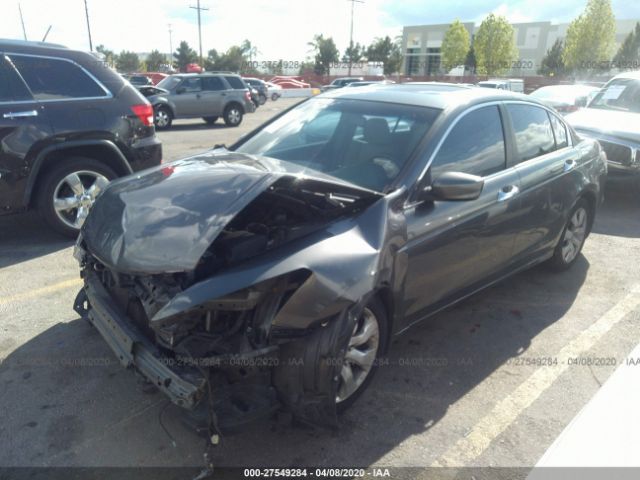 1HGCP36838A001111 - 2008 HONDA ACCORD EXL Gray photo 2