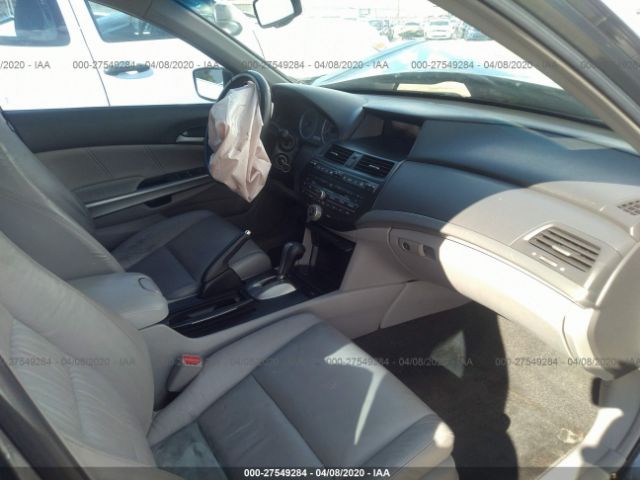 1HGCP36838A001111 - 2008 HONDA ACCORD EXL Gray photo 5