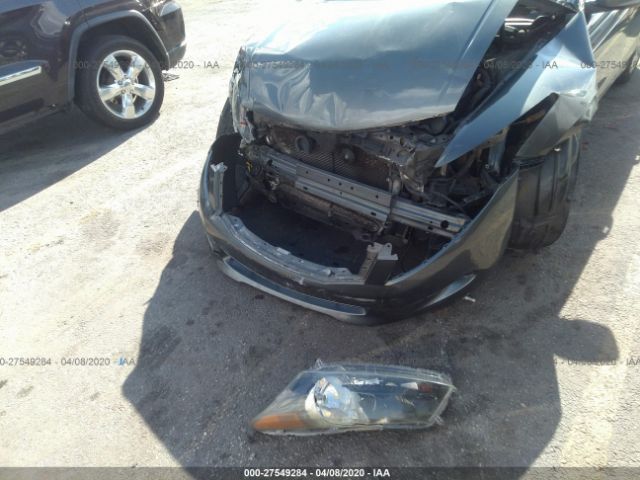 1HGCP36838A001111 - 2008 HONDA ACCORD EXL Gray photo 6