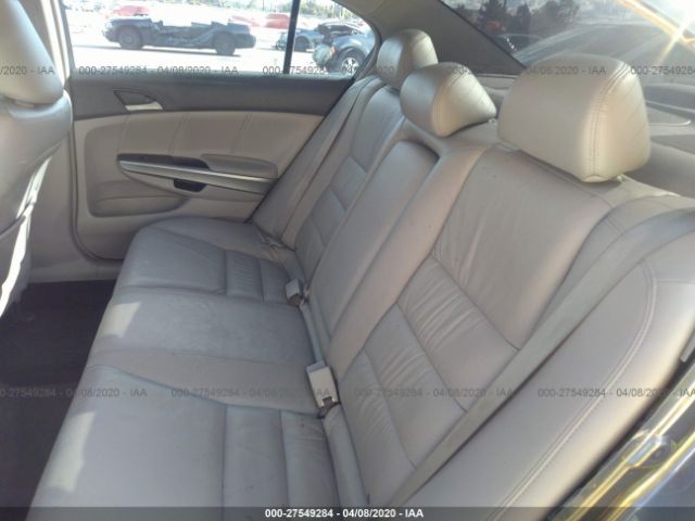 1HGCP36838A001111 - 2008 HONDA ACCORD EXL Gray photo 8