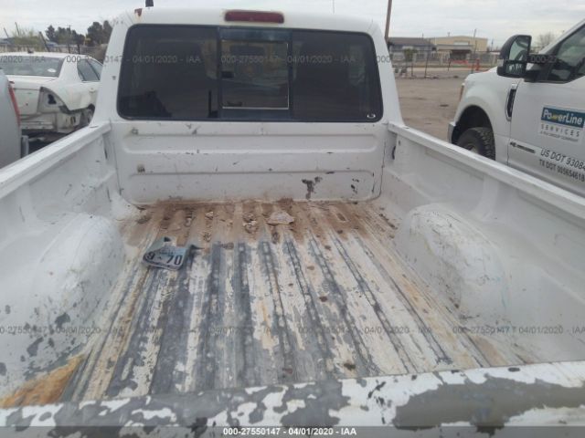 1FTYR10UX4PB54696 - 2004 FORD RANGER  White photo 8