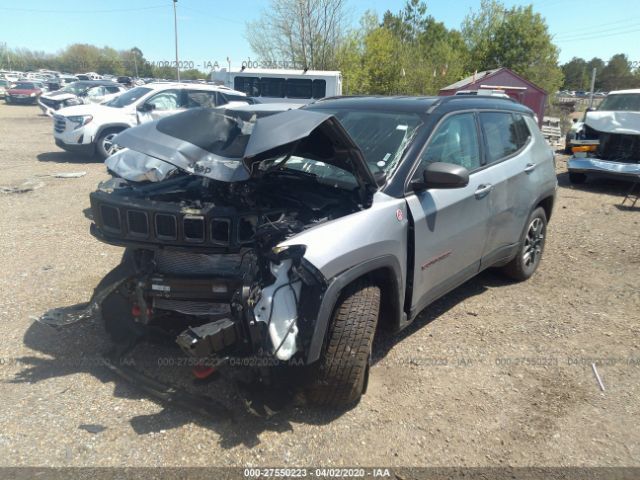 3C4NJDDB3LT166915 - 2020 JEEP COMPASS TRAILHAWK Gray photo 2