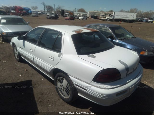 1G2NE55M7SM528554 - 1995 PONTIAC GRAND AM SE White photo 3