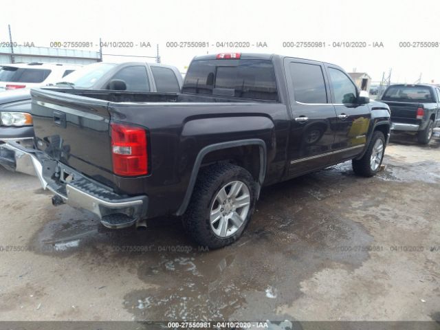 3GTU2VEJ3FG472966 - 2015 GMC SIERRA K1500 SLT Gray photo 4