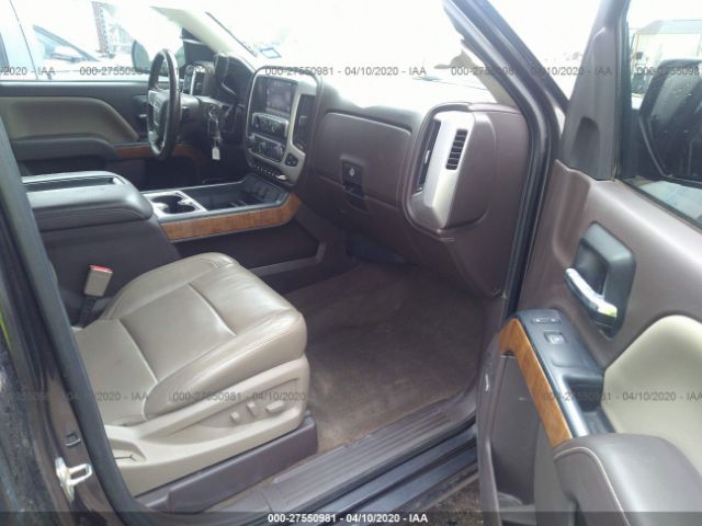 3GTU2VEJ3FG472966 - 2015 GMC SIERRA K1500 SLT Gray photo 5