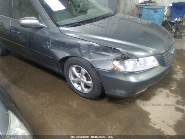 KMHFC46F97A185119 - 2007 HYUNDAI AZERA SE/LIMITED Green photo 6