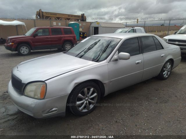 1G6KD54Y23U163131 - 2003 CADILLAC DEVILLE  Silver photo 2