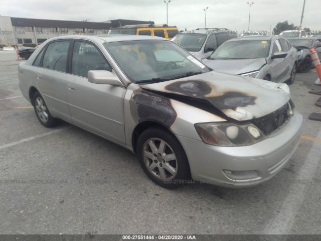 4T1BF28BXYU095255 - 2000 TOYOTA AVALON XL/XLS Silver photo 1