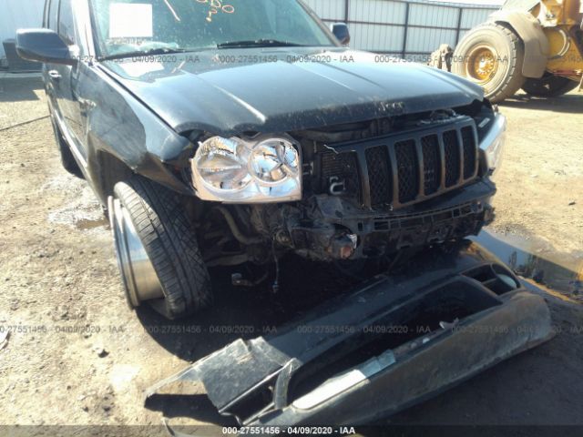 1J8HR78357C620182 - 2007 JEEP GRAND CHEROKEE SRT-8 Black photo 6