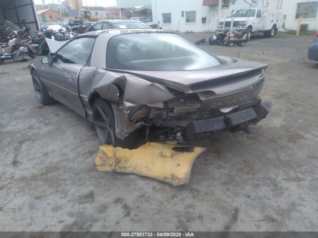 2G1FP22K522105398 - 2002 CHEVROLET CAMARO  Beige photo 3